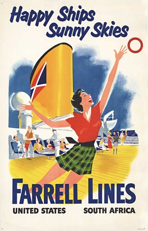 Farrell Lines Happy Ships Sunny Skies