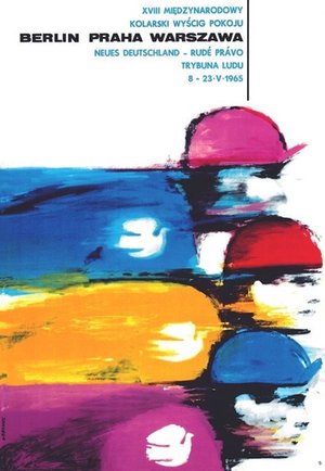 XVIII Int'l Cycling Peace Race. Berlin, Prague, Warsaw (1965)