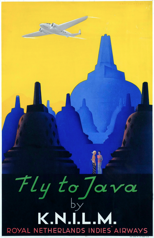 Jan Lavies, Fly to Java by K.N.I.L.M., 1938