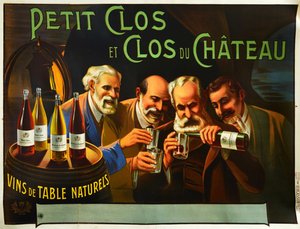 Petit Clos Et Clos Du Chateau Wine France (1900s)