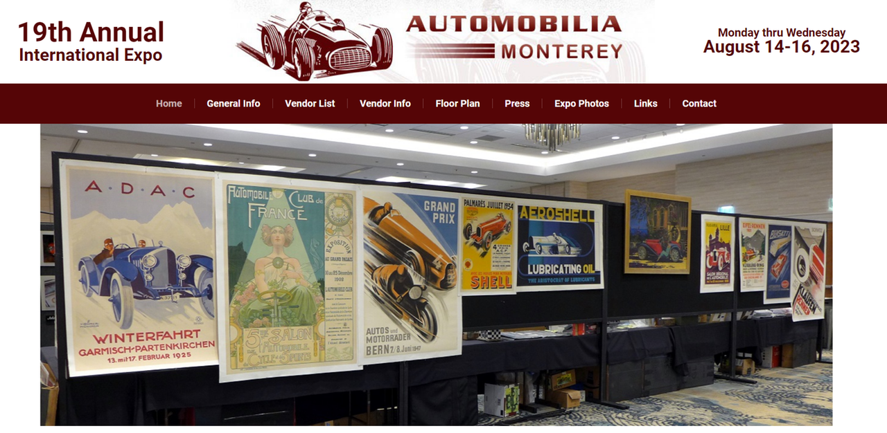 IVPDA Automobilia Monterey 2023