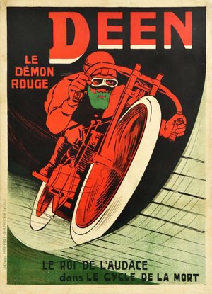 Deen Le Demon Rouge / Red Devil The King of Daring in the Cycle of Death