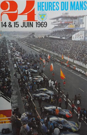 24 HEURES DU MANS, 14 et 15 juin 1969