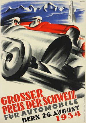 Grosser Preis der Schweiz für Automobile - Bern - 26. August 1934