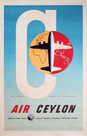 Air Ceylon The trunk route of the Orient