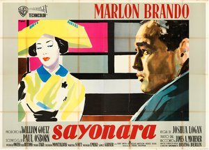 SAYONARA (1957) Italian Eight-Foglio  85x109