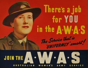 Item #CL197-48 - Join The AWAS. Australian Women’s Army Service
