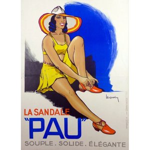 LA SANDALE PAU. SOUPLE. SOLIDE. ELEGANTE