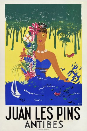 French Riviera Poster