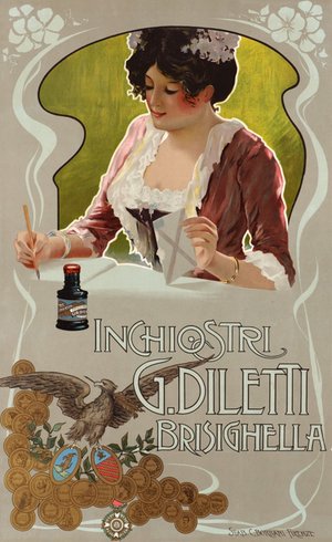 Inchiostri G.Diletti, Brisighella, circa 1900
