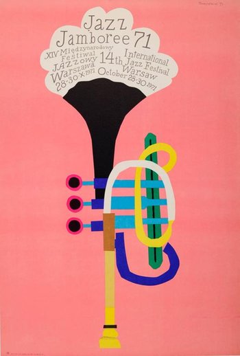Henryk Tomaszewski - Jazz Jamboree - 1971 Music Festival Poster
