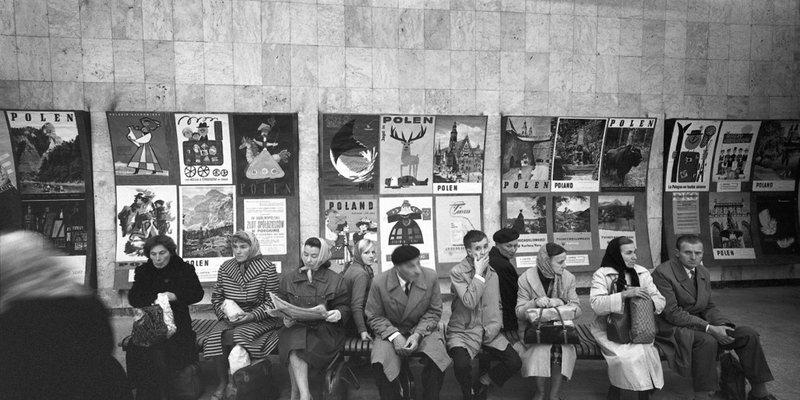 Warsaw. Photograph by Zbyszko Siemaszko, 1960s.