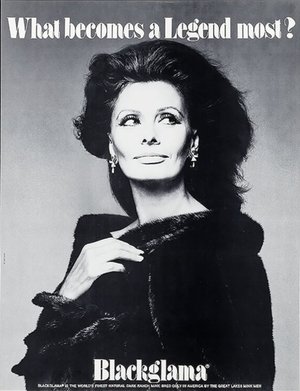 Blackglama Sophia Loren