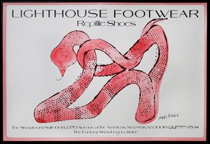 Andy Warhol - Lighthouse Footwear - Reptile Shoes