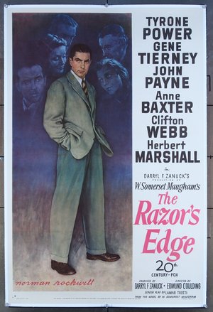 THE RAZOR'S EDGE (1946)  27x41