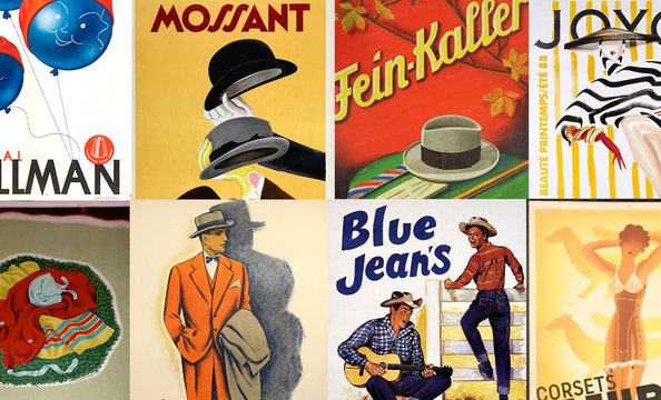 The Art of Fashion Expressed through Vintage Posters