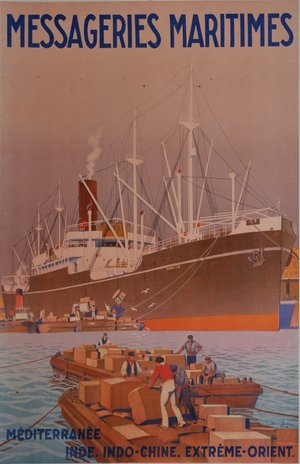  Messageries Maritimes [Yang-tze] 1922. 