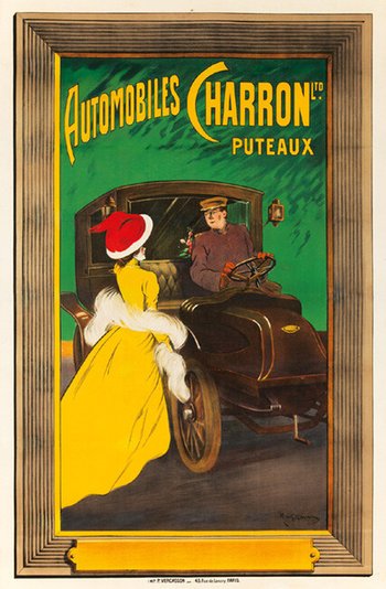 Automobiles Charron Ltd.- by Cappiello