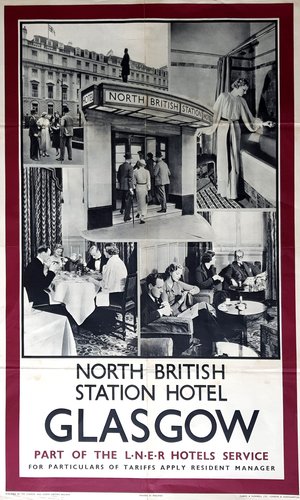 GLASGOW, North British Station Hotel. LNER