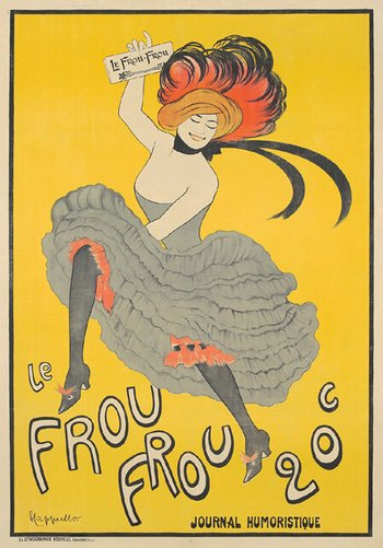 Le Frou Frou, 1899 - by Cappiello