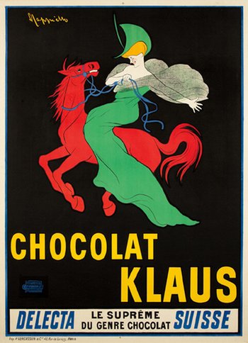 Chocolat Klaus - by Cappiello