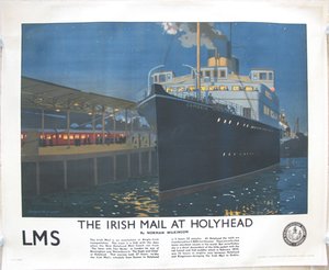 The Irish Mail At Holyhead