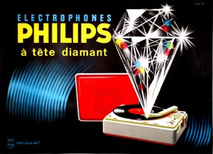 Philips - Black with Colored Diamond