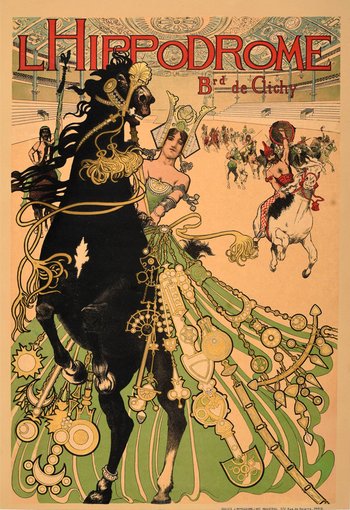 AntikBar.co.uk Hippodrome Paris Art Nouveau 1905