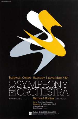 BBC Symphony Orchestra Barbican Centre 1983 Modernism