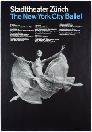The New York City Ballet in Zurich, 1962