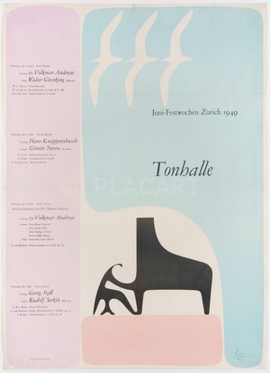 Concerts at the Tonhalle Zurich, 1949