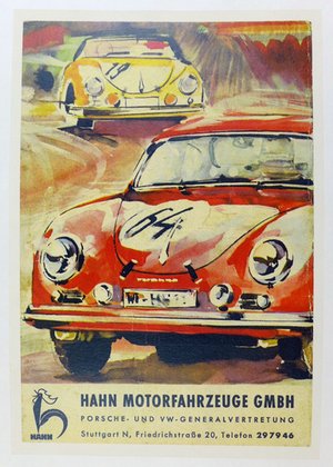 Hahn Porsche Dealership poster