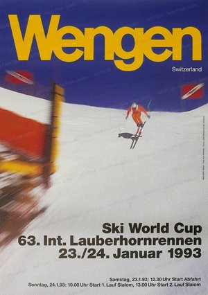 WENGEN - Lauberhornrennen 1993