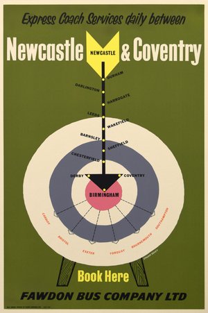 Newcastle Coach Poster