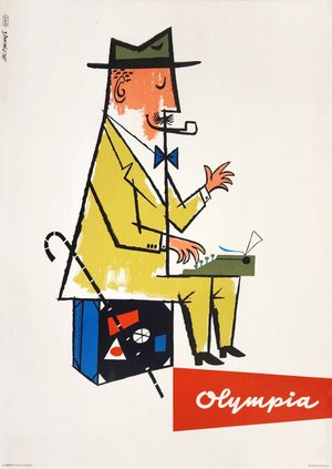 Olympia Typewriters Poster