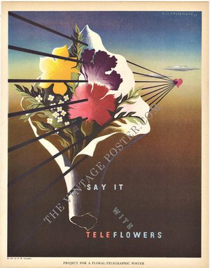 SAY IT WITH TELEFLOWERS