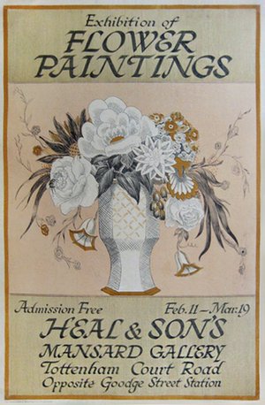 Exhibition of Flower Paintings Mansard Gallery