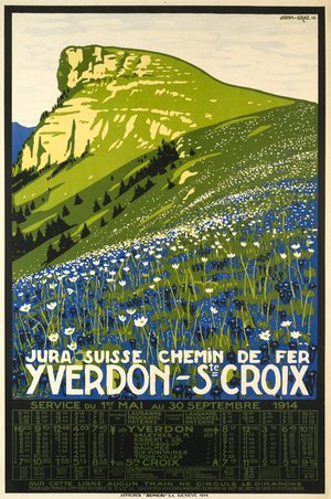 Yverdon - Ste Croix, 1914
