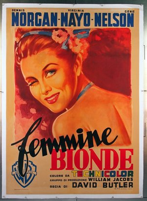 PAINTING THE CLOUDS WITH SUNSHINE  (1951) Italian 39x55 