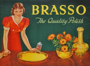 Brasso, The Quality Polish c1930s.