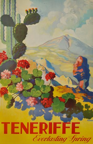 Teneriffe [sic] Everlasting Spring c1930s