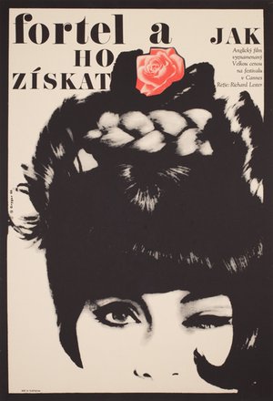 The Knack And How To Get It 1966 Czech A1 Film Poster