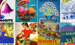 Flowers in Vintage Posters