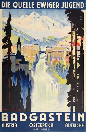 Badgastein Austria the Fountain of Youth