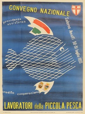Convegno Nazionale Lavoratori della Piccola Pesca 1955