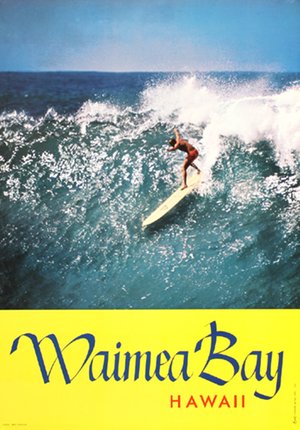 Waimea Bay - Hawaii (Surfer)