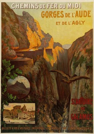 GORGES DE L'AUDE ET DE L'AGLY. GALAMUS (P0)