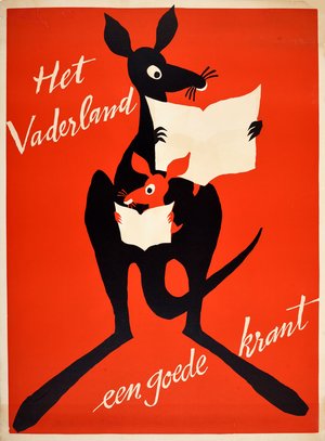 Het Vaderland Een Goede Krant / The Fatherland A Good Newspaper 