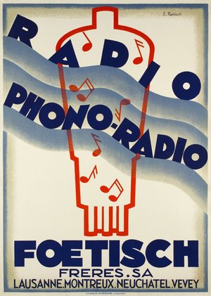 Radio Phono-Radio Foetisch Frères SA, circa 1930