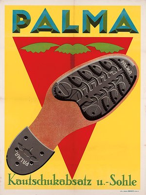 Palma rubber heel and sole